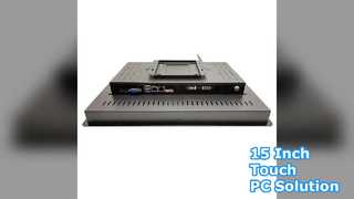 Βιομηχανική οθόνη αφής 15 ιντσών Όλα σε έναν υπολογιστή