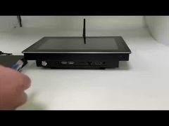 Ανοιχτό πλαίσιο 10,1 ιντσών βιομηχανική οθόνη αφής οθόνη τοίχου τοποθετημένη όλα σε ένα υπολογιστή