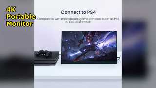Φορητή οθόνη 4K 17,3 ιντσών για παιχνίδια και εργασία