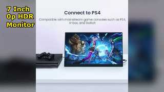 7. Φορητή οθόνη 0p ιντσών HDR IPS Gaming
