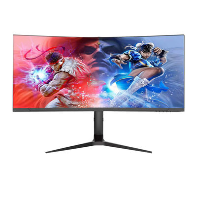 34 ιντσών καμπυλωτή οθόνη οθόνες IPS LCD οθόνη 75hz 100hz οθόνη υπολογιστή παιχνιδιών