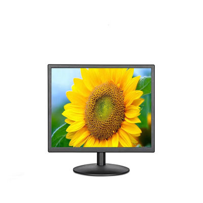 Μαύρη ιατρική οθόνη LCD 15 ιντσών LED οθόνη με οθόνη IPS VESA τοίχος επιφάνειας εργασίας HDMI VGA θύρα