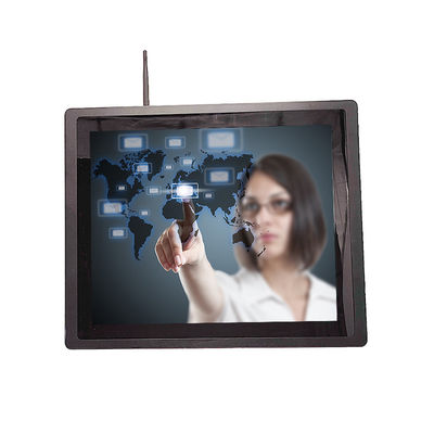 Βιομηχανική ενσωματωμένη οθόνη αφής 15 ιντσών αφής σε έναν υπολογιστή