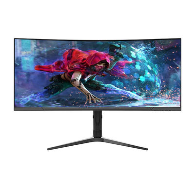 Υπερ-ευρεία καμπυλωτή οθόνη 4k IPS Panel 34 ιντσών 3440*1440 165Hz οθόνη PC παιχνιδιών